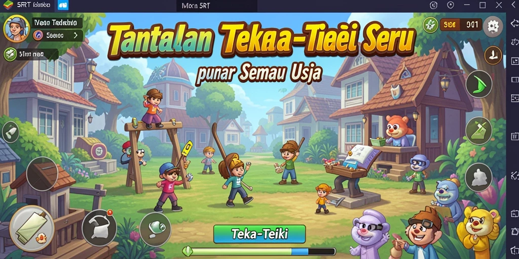 Screenshot utama 5RT menampilkan antarmuka teka-teki yang menarik.