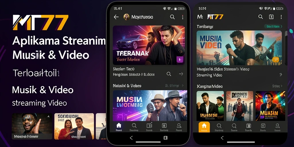 Antarmuka pengguna yang menarik dan mudah digunakan di MT777.