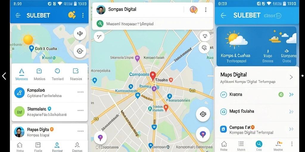 Tampilan antarmuka SULEBET yang sederhana dan fungsional.