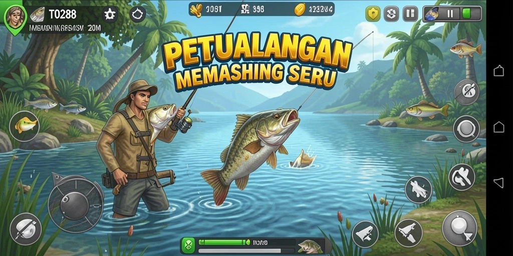 Tampilan antarmuka TO288 yang menarik dan interaktif.