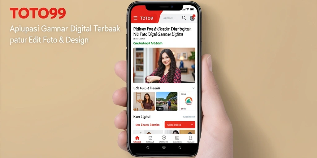 Antarmuka pengguna TOTO99 yang sederhana dan efisien.
